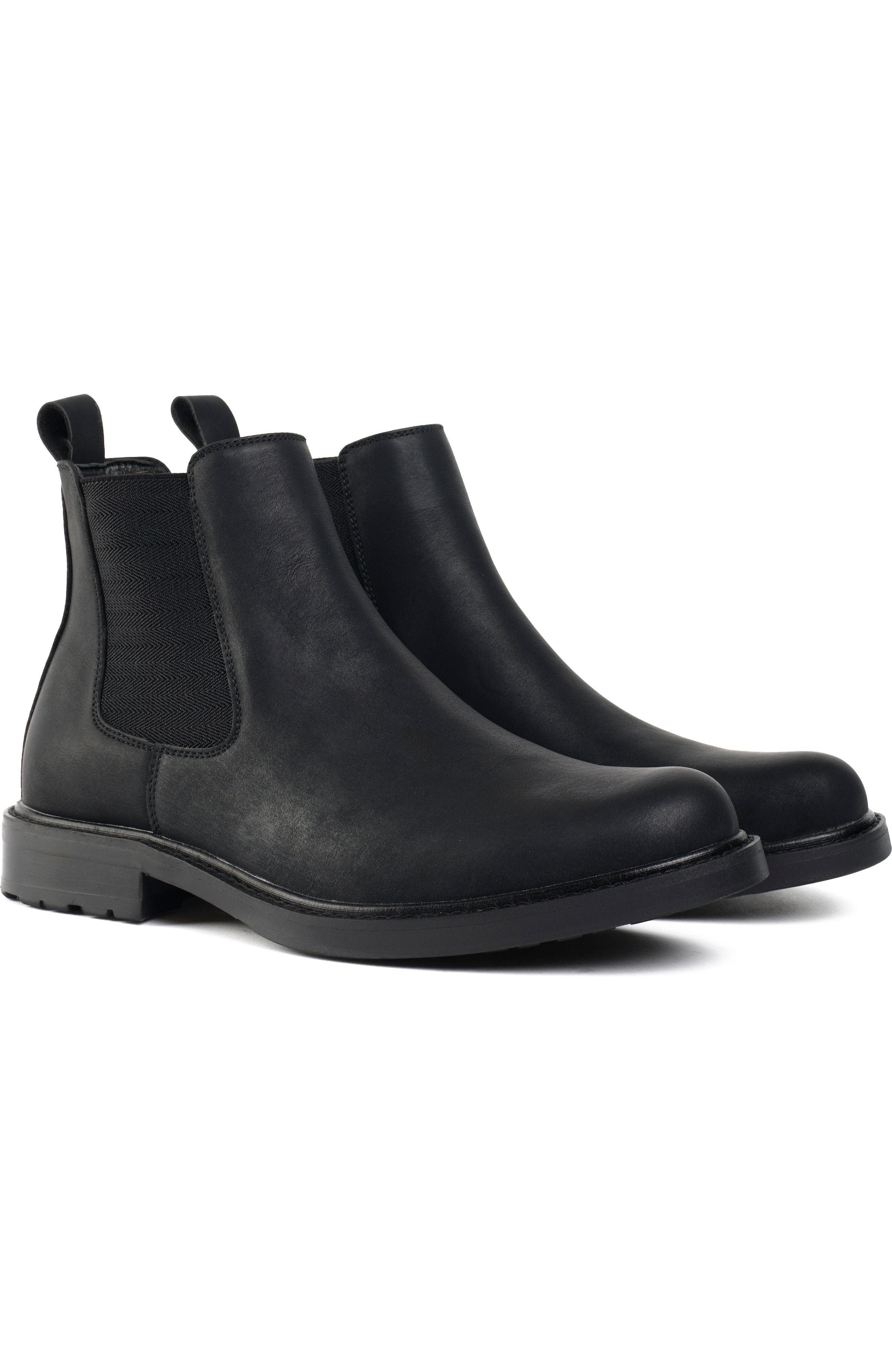 V.GAN LONDON Vegan Auber Chelsea Boots, Alternate, color, Black