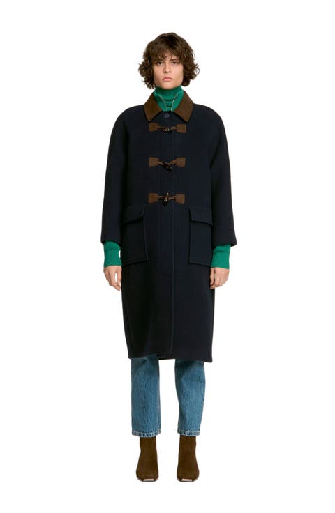 Double-faced Wool Duffel Coat