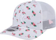New Era Men's New Era White Colorado Rockies Flamingo Mesh Back 9SEVENTY Stretch-Snap Hat