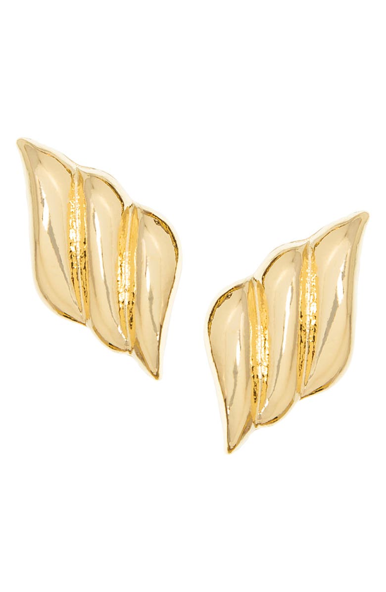 MARLYN SCHIFF Wing Stud Earrings, Main, color, Gold