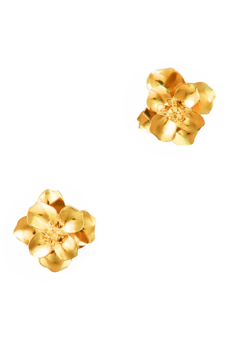 Siran Earrings, Main, color, GOLD