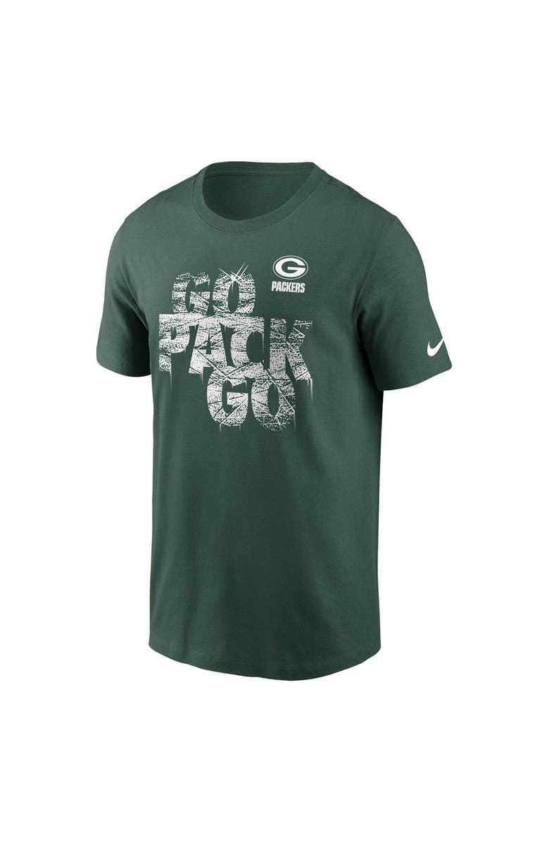 Nike Men's Nike Green Green Bay Packers Local Essential T-Shirt, Alternate, color, Green