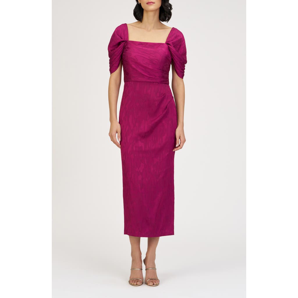 Js Collections Phoebe Convertible Sleeve Cocktail Dress In Pink