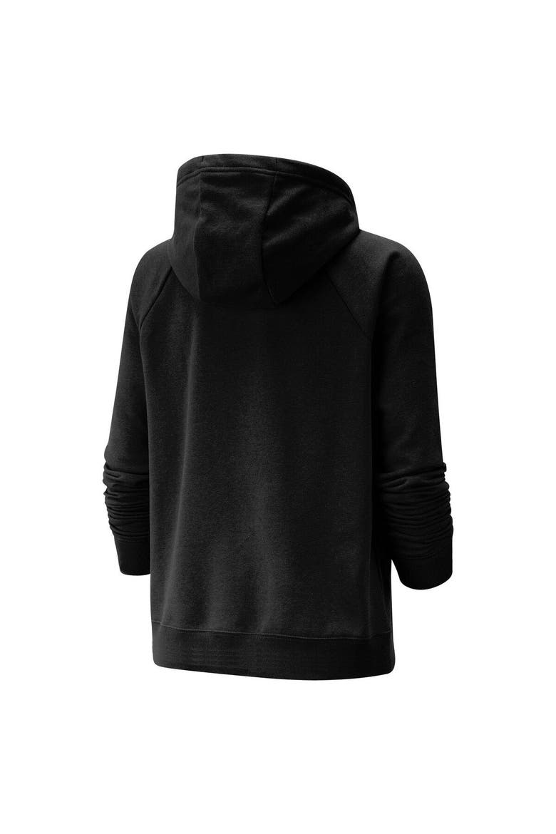 Women's Nike Black Canada Soccer Varsity Raglan Tri-Blend Pullover Hoodie, Alternate, color, Black