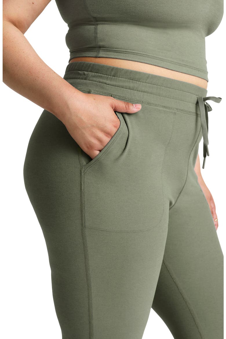 Commuter Space Dye Midi Joggers, Alternate, color, GREY SAGE HEATHER
