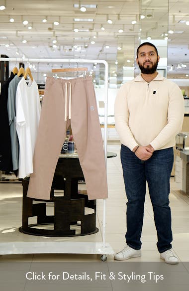STANDARD ISSUE PD Cotton Blend Drawstring Slacker Pants
