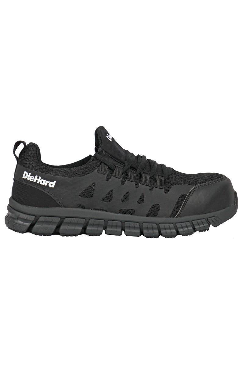 DieHard Bonneville Composite Toe Athletic Work Shoe, Alternate, color, Black