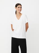 Masai Copenhagen Mabadu V-Neck Draped T-Shirt