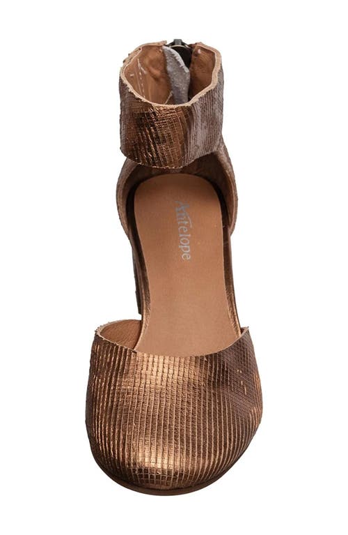 Antelope Porter Pump In Brown