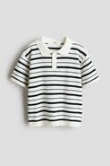 H&M Cotton-knit polo shirt