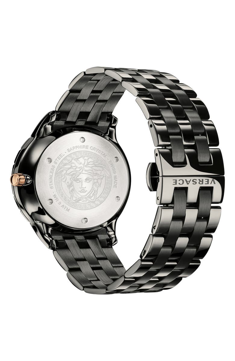 Versace Univers Bracelet Watch, 43mm, Alternate, color,