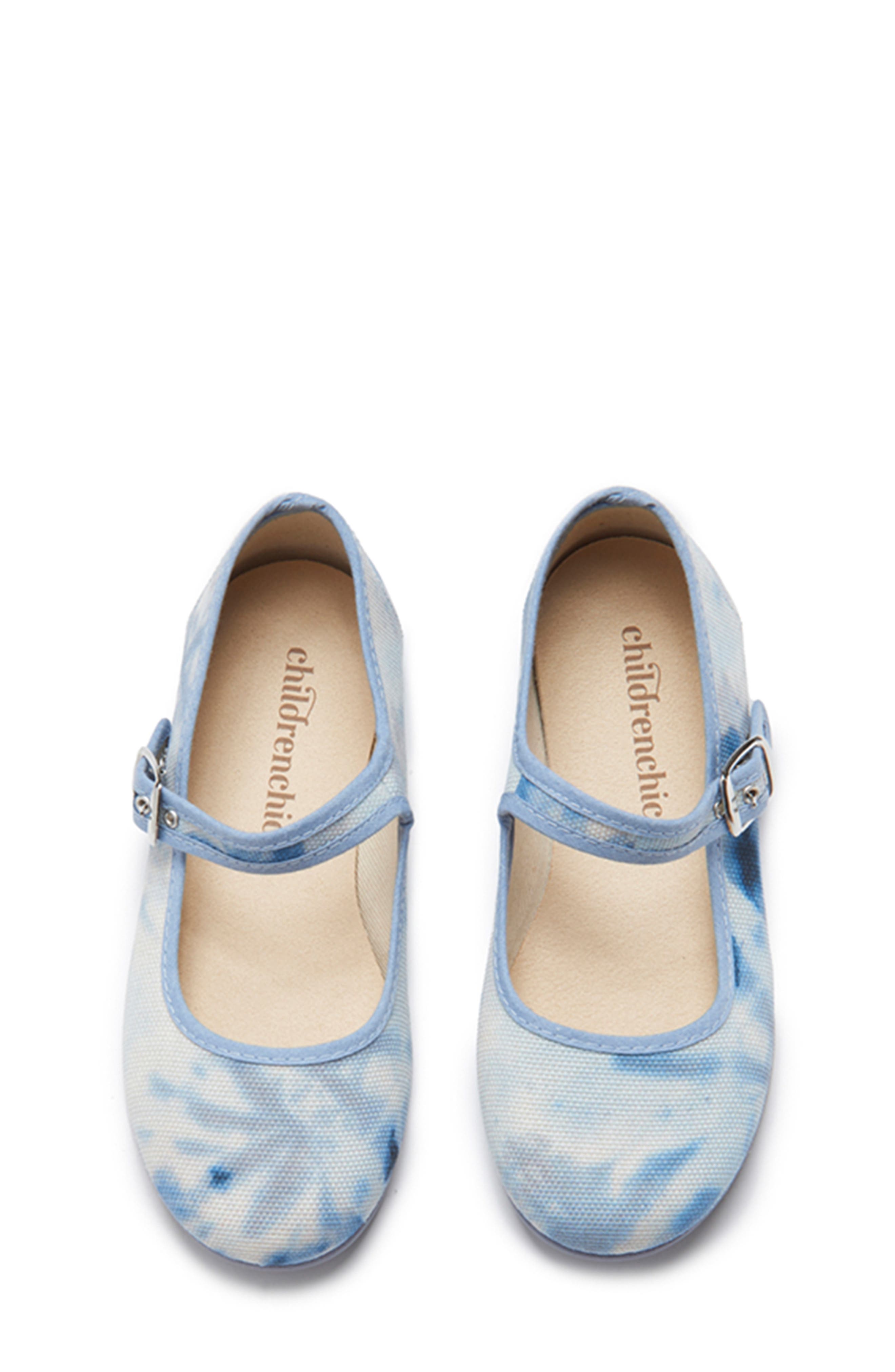 CHILDRENCHIC Tie Dye Mary Jane Canvas Sneaker, Alternate, color, 