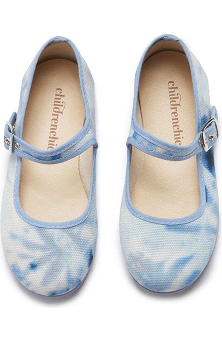 CHILDRENCHIC Tie Dye Mary Jane Canvas Sneaker, Alternate, color,