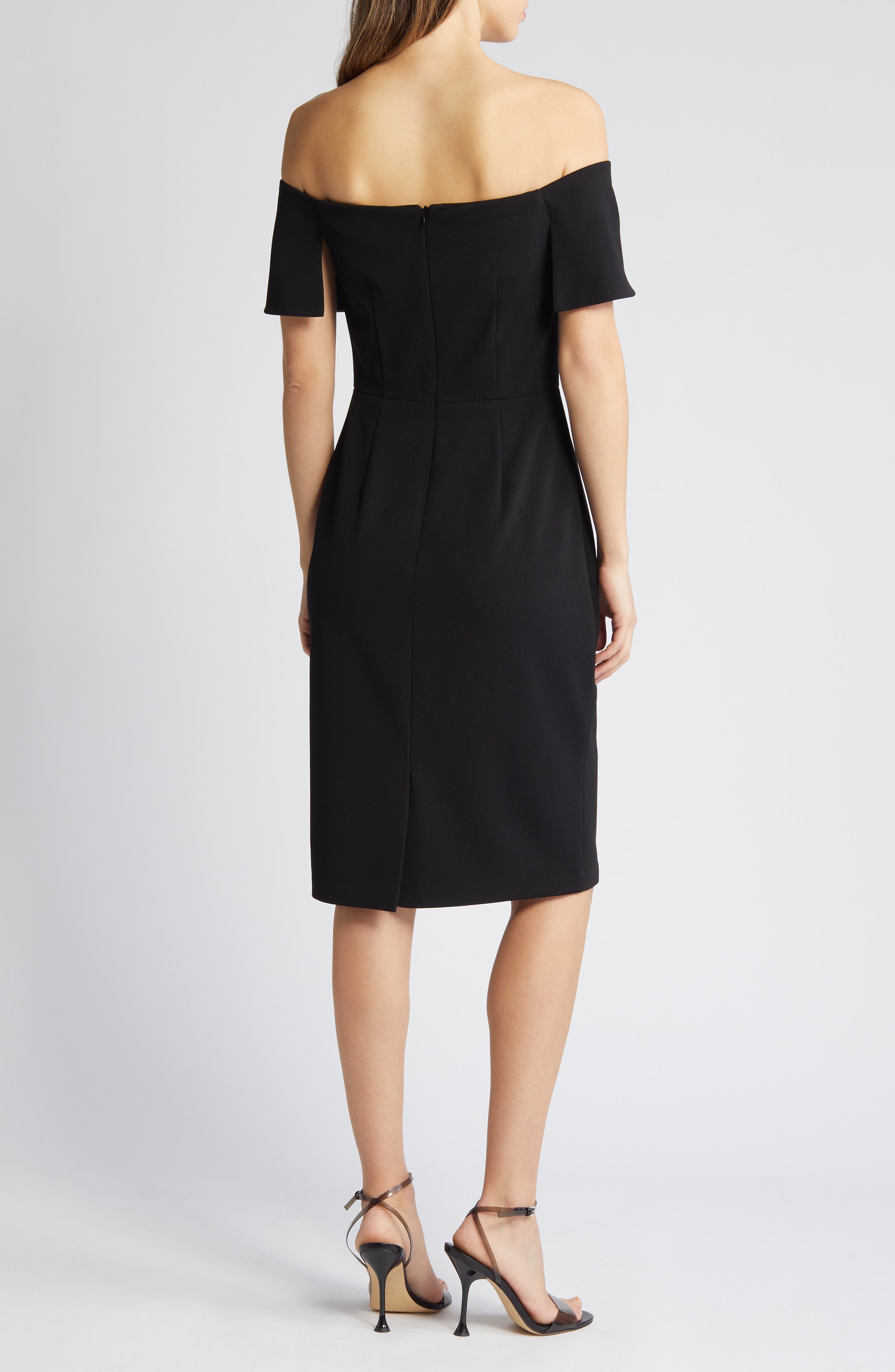 Vince Camuto Off the Shoulder Cocktail Dress | Nordstrom