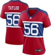 Nike Women's Nike Lawrence Taylor Century Red New York Giants Alternate Retired Player Game Jersey