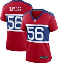 Nike Women's Nike Lawrence Taylor Century Red New York Giants Alternate Retired Player Game Jersey