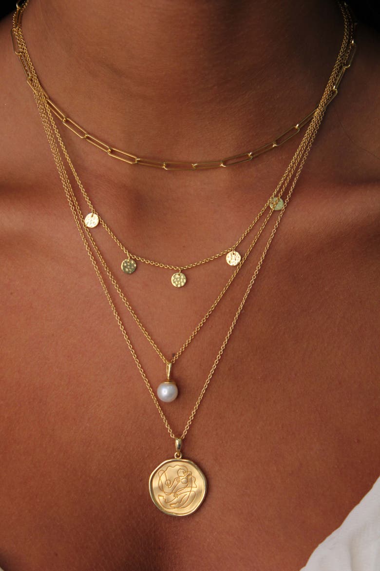 Motherhood Necklace, Alternate, color, Yellow Gold
