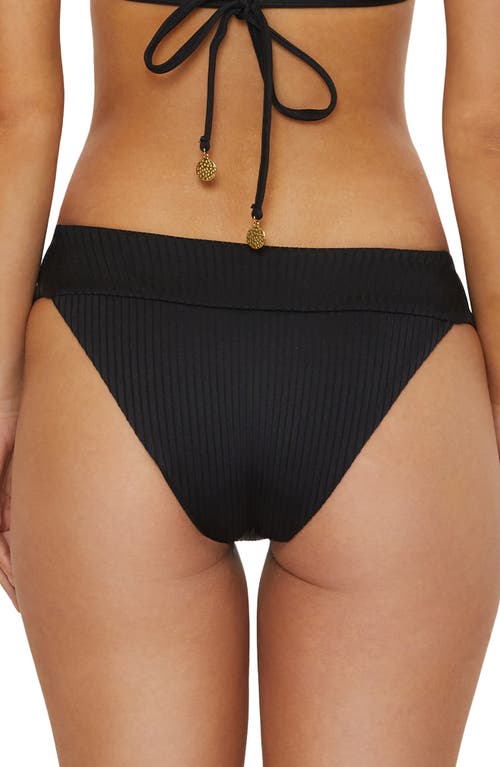 Isabella Rose Mallorca Maui Rib Swim Bottoms In Black