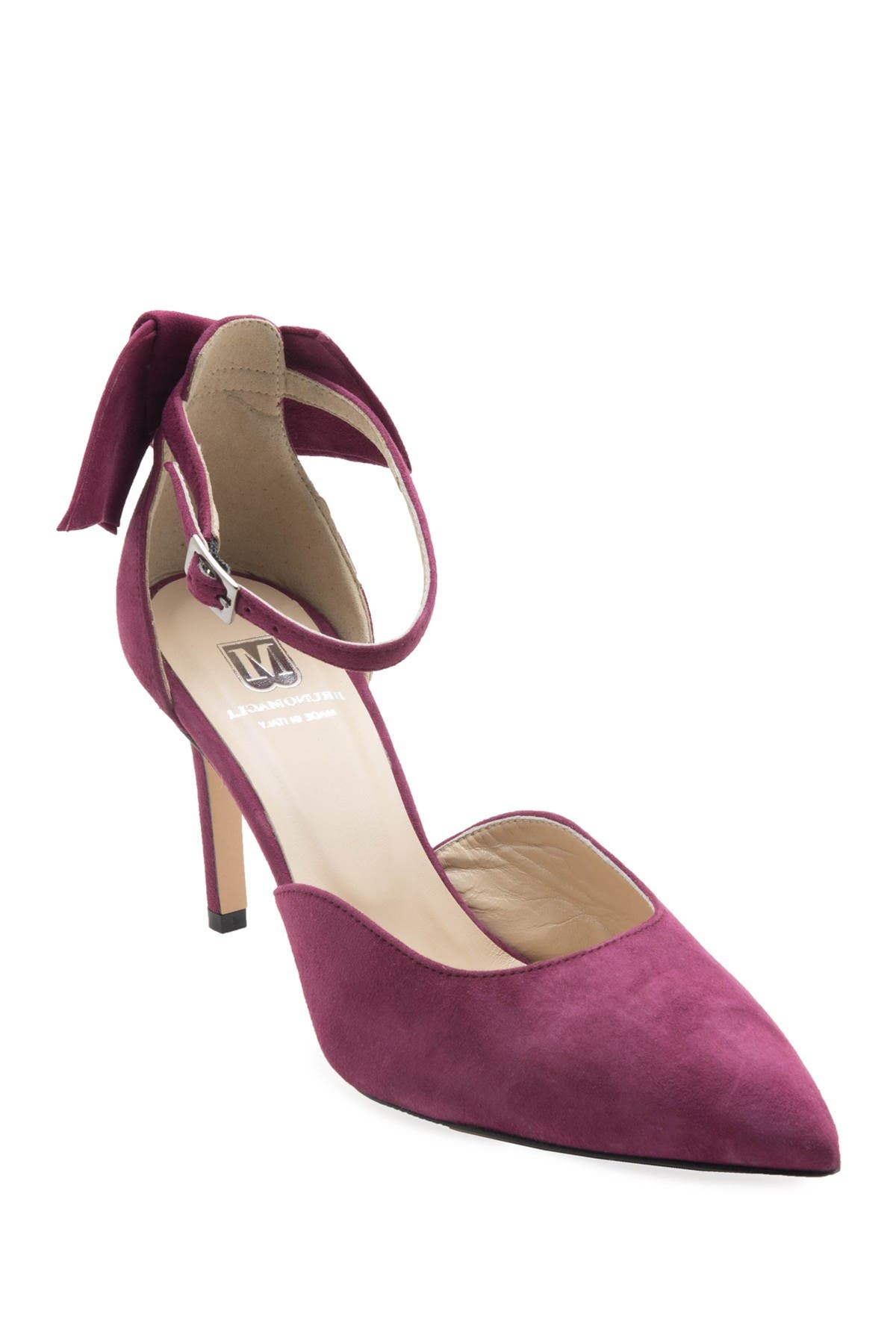 M BY BRUNO MAGLI Bice Bow Back Stiletto Pump, Alternate, color, 