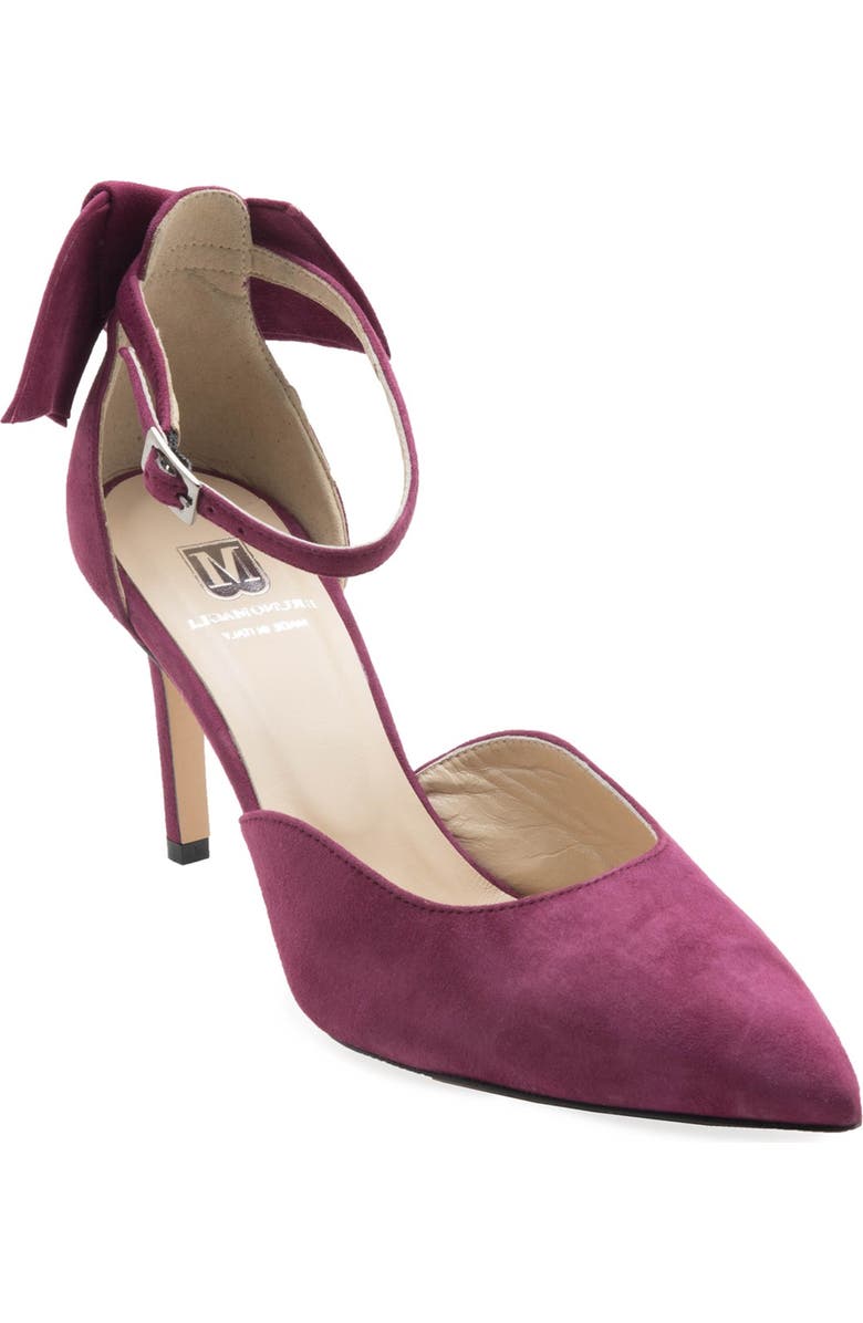 M BY BRUNO MAGLI Bice Bow Back Stiletto Pump, Alternate, color,