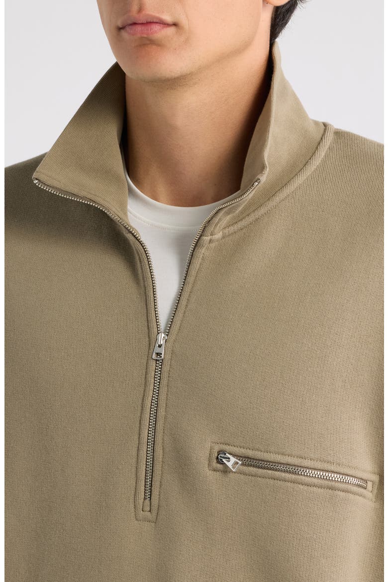 Pavillion Quarter-Zip Pullover, Alternate, color, TRAIL MD TAN BROWN
