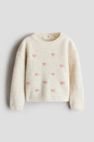H&M Appliquéd Sweater