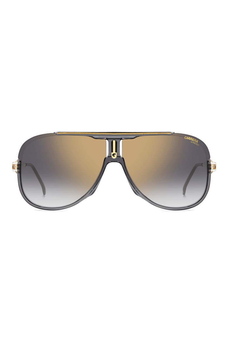 64mm Oversize Aviator Sunglasses, Main, color, 0KB7-FQ