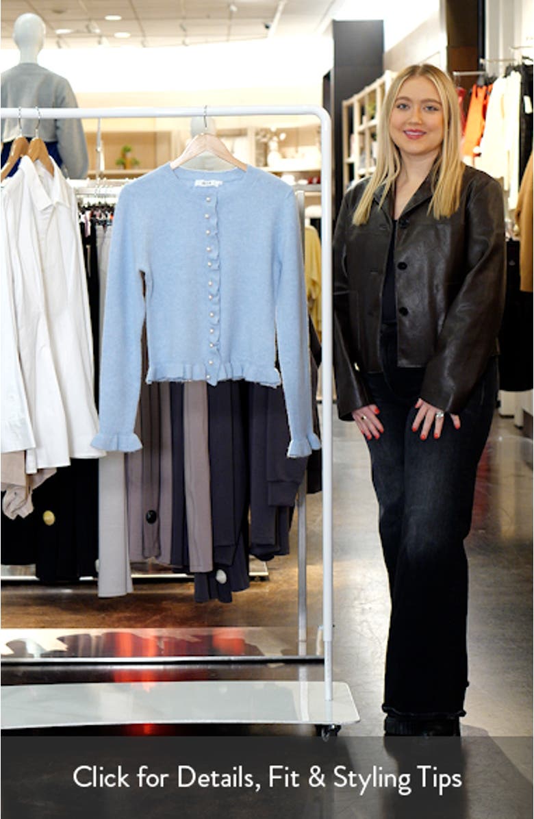 Eowyn Ruffle Cardigan, sales video thumbnail