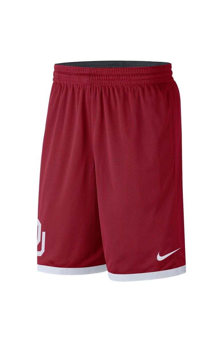 Nike Men's Nike Crimson/White Oklahoma Sooners Logo Performance Shorts, Alternate, color,
