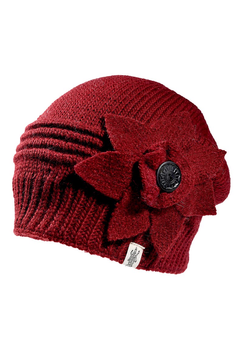 Monroe Hat, Main, color, Burgundy