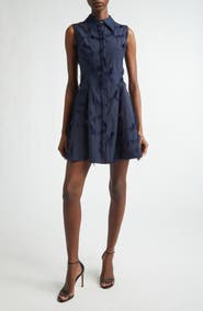 Jason Wu Collection Sleeveless Fil Coupé Minidress