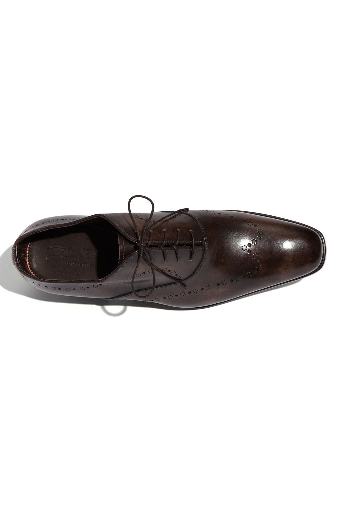 'Quadrant' Oxford, Alternate, color, DARK BROWN