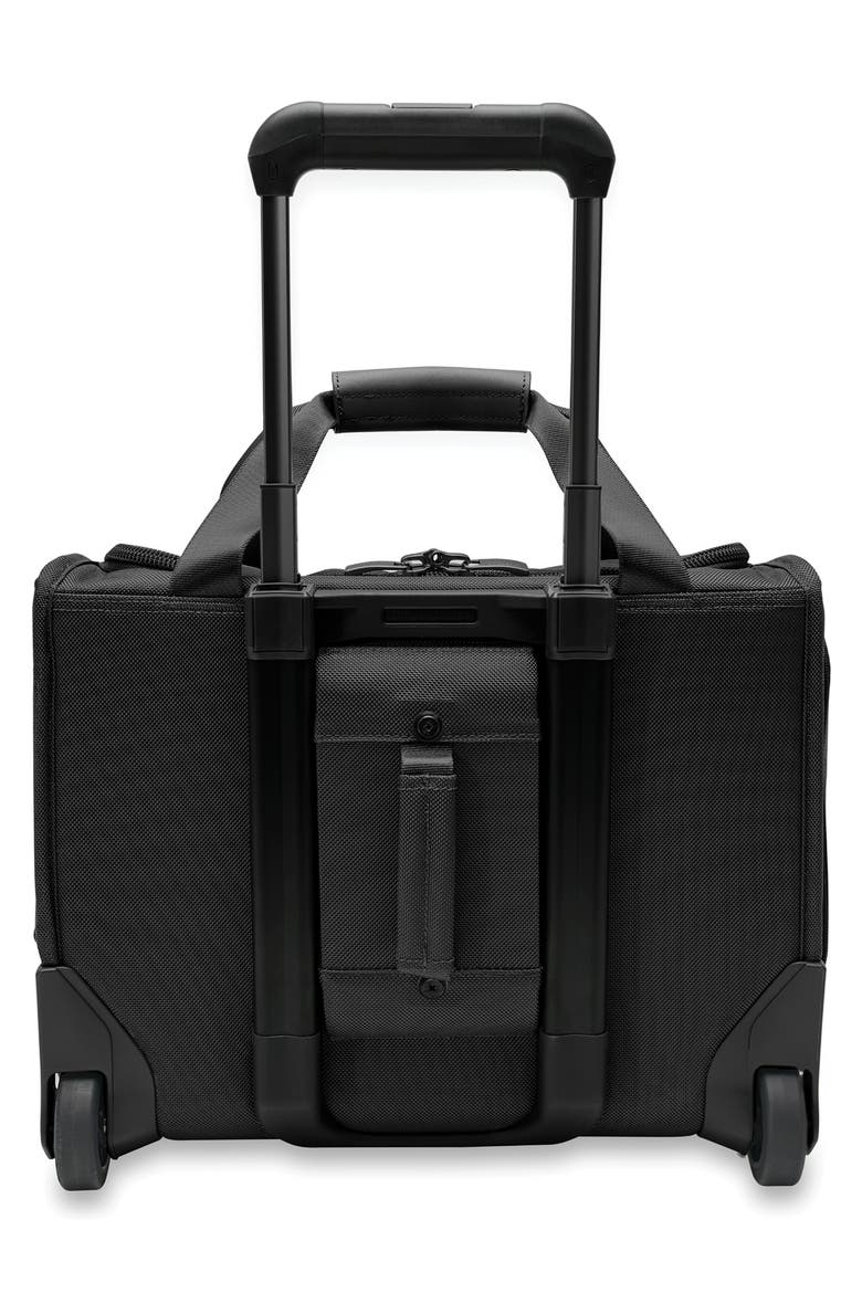 Baseline 2-Wheel Cabin Bag, Alternate, color, BLACK