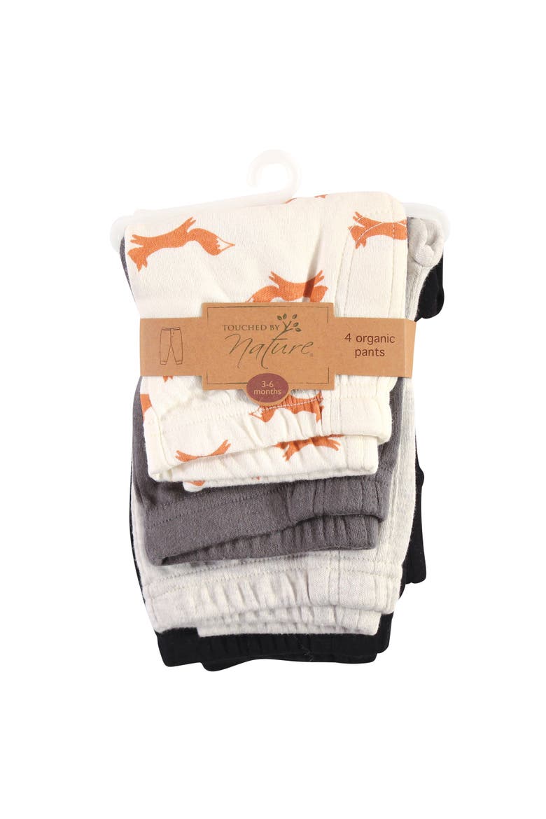 Organic Cotton Pants Bottoms, Alternate, color, Fox