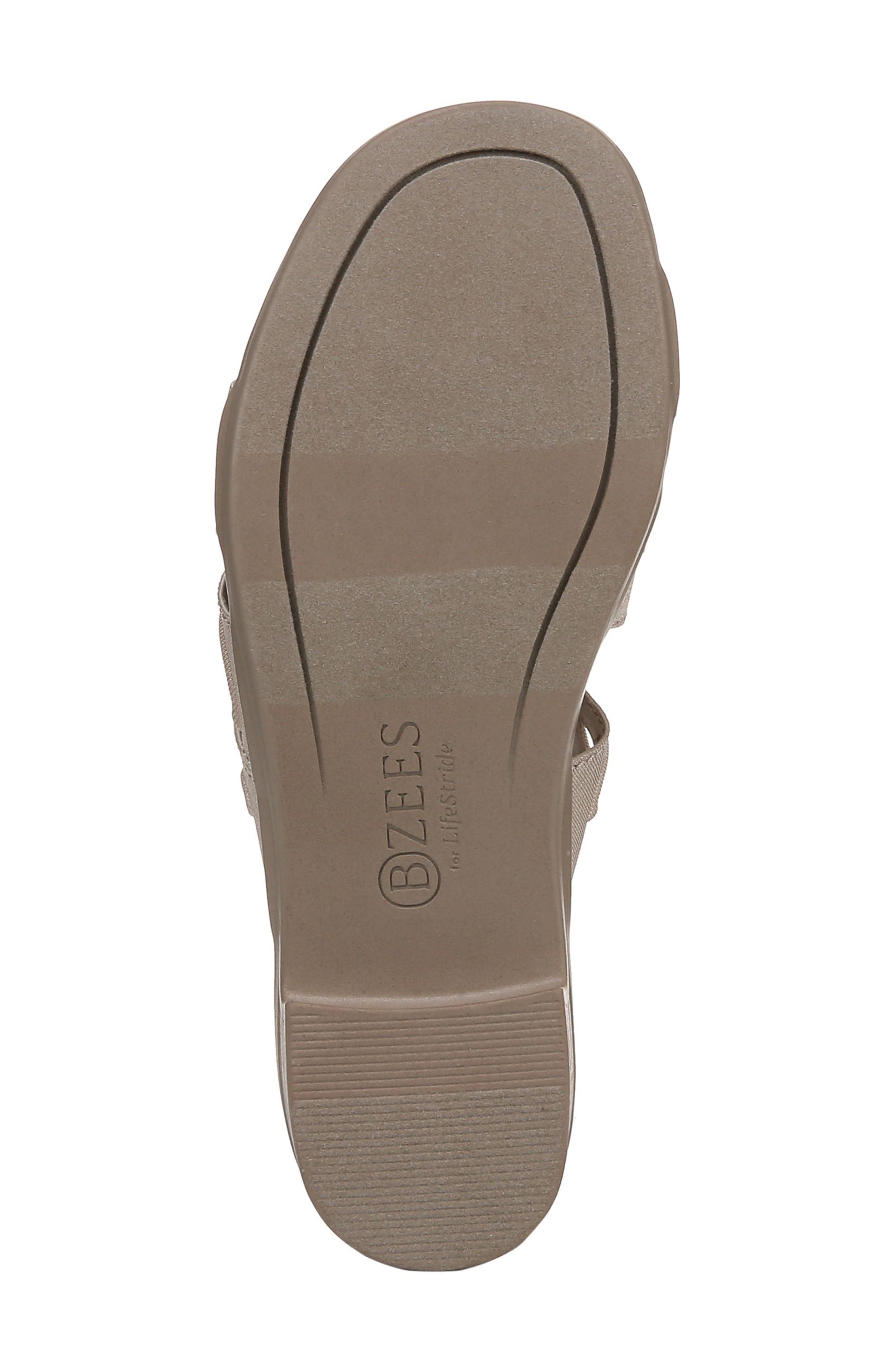 LifeStride Poppy Slide Sandal, Alternate, color, Simply Taupe