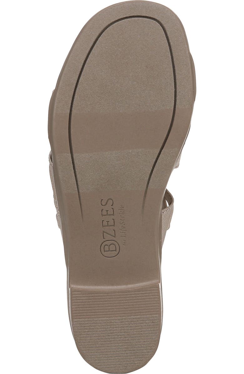 LifeStride Poppy Slide Sandal, Alternate, color, Simply Taupe