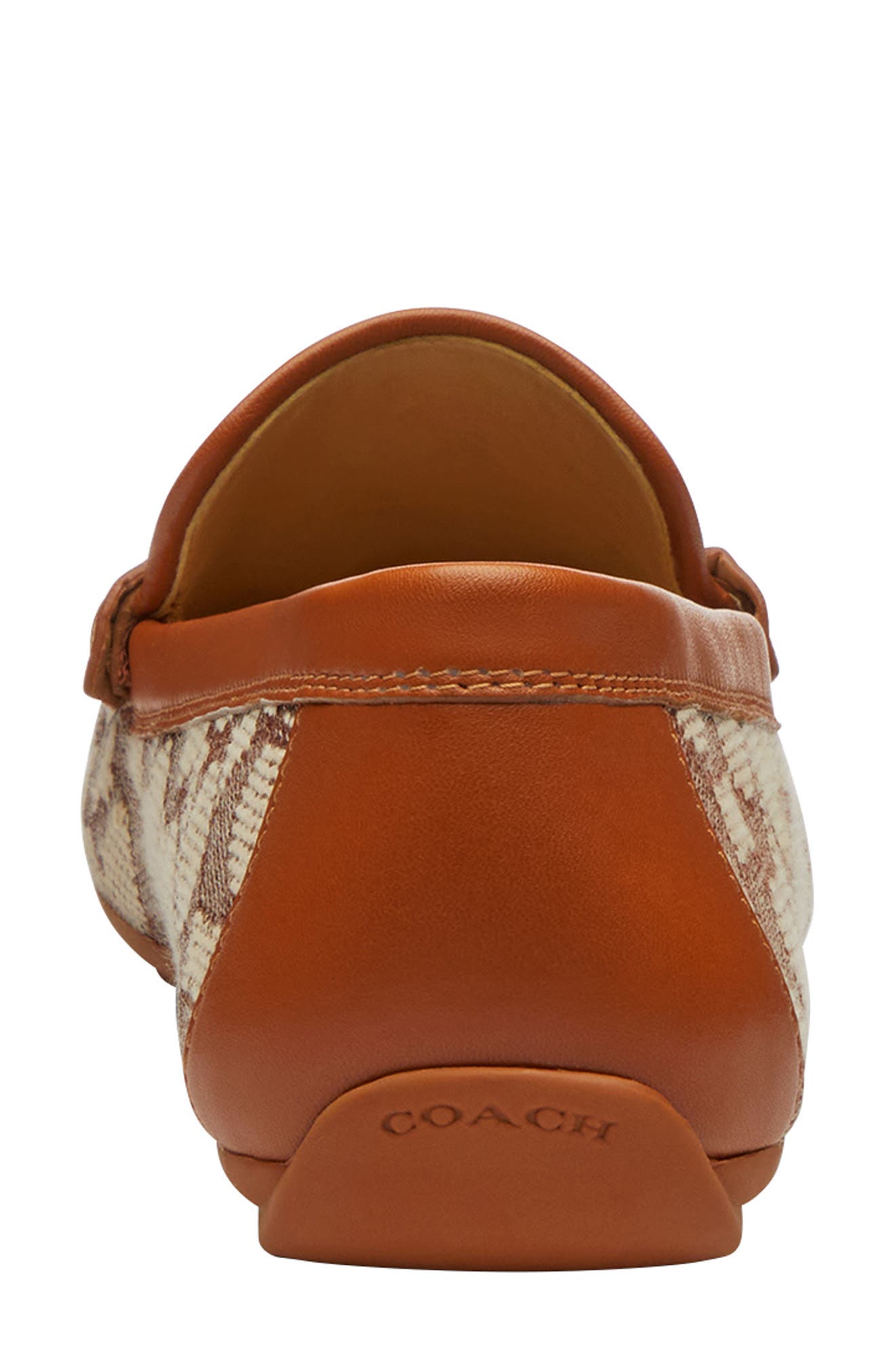 COACH Sculpted C Loafer, Alternate, color, Cocoa/ Burnished Ambe