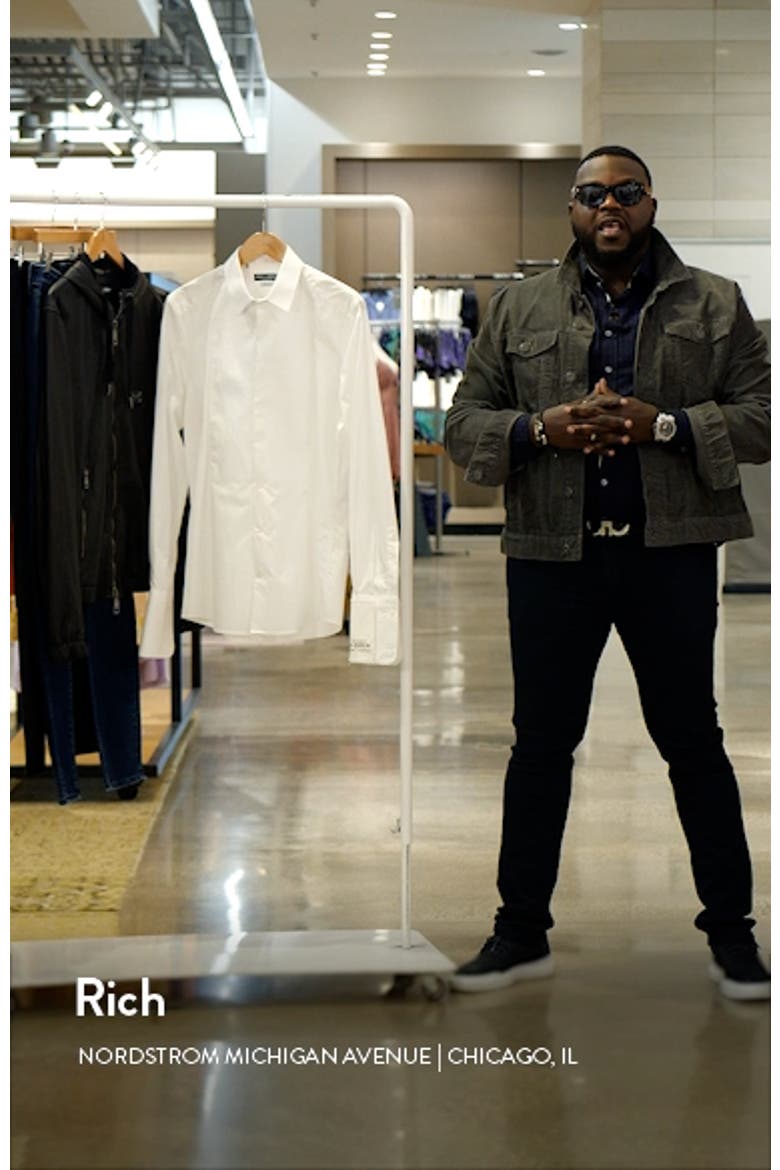 Cotton Poplin Tuxedo Shirt video