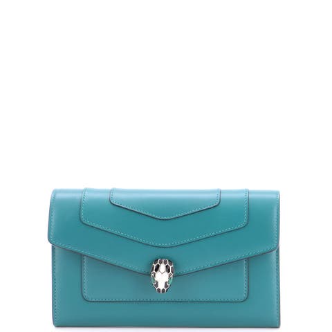 Serpenti Forever Wallet Leather