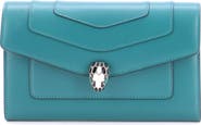 BVLGARI Serpenti Forever Wallet Leather