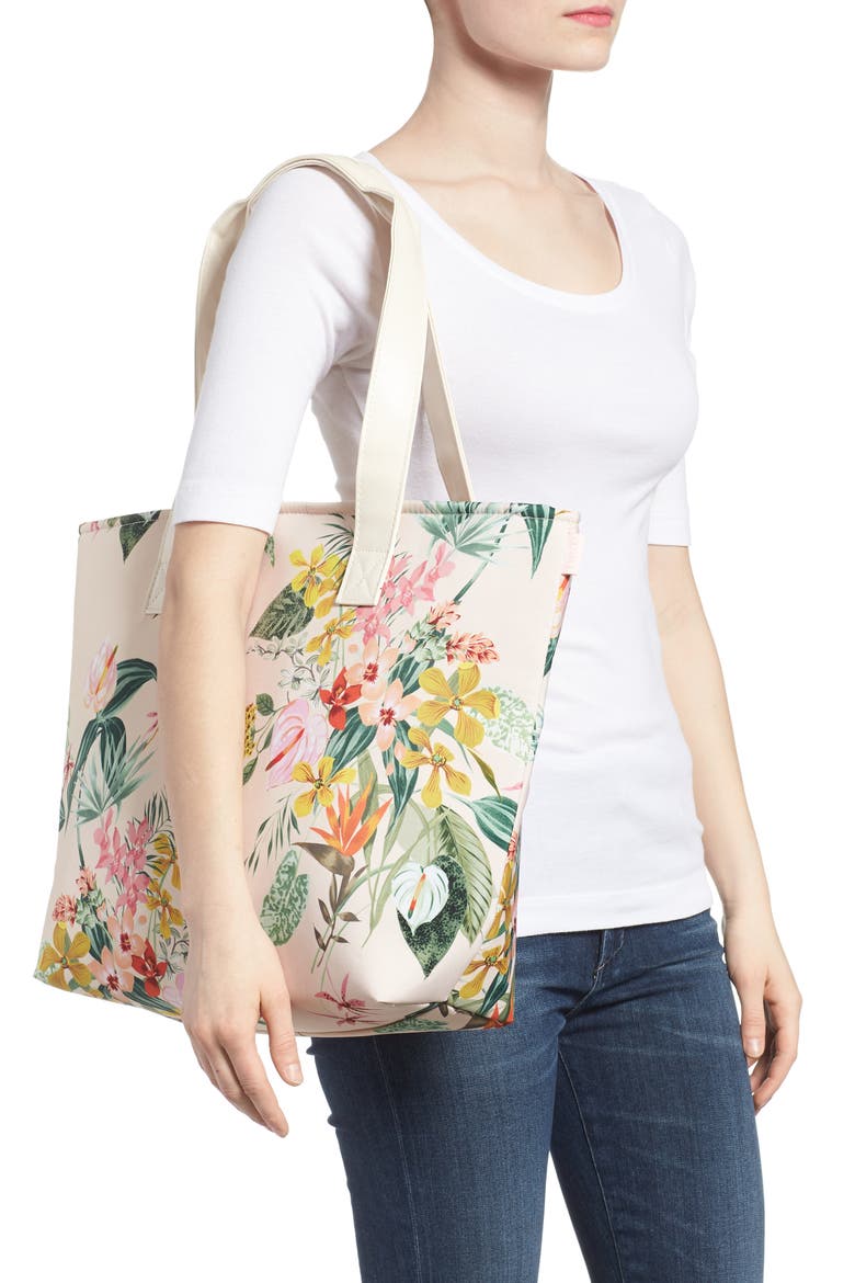 Paradiso Cooler Bag, Alternate, color, CREAM