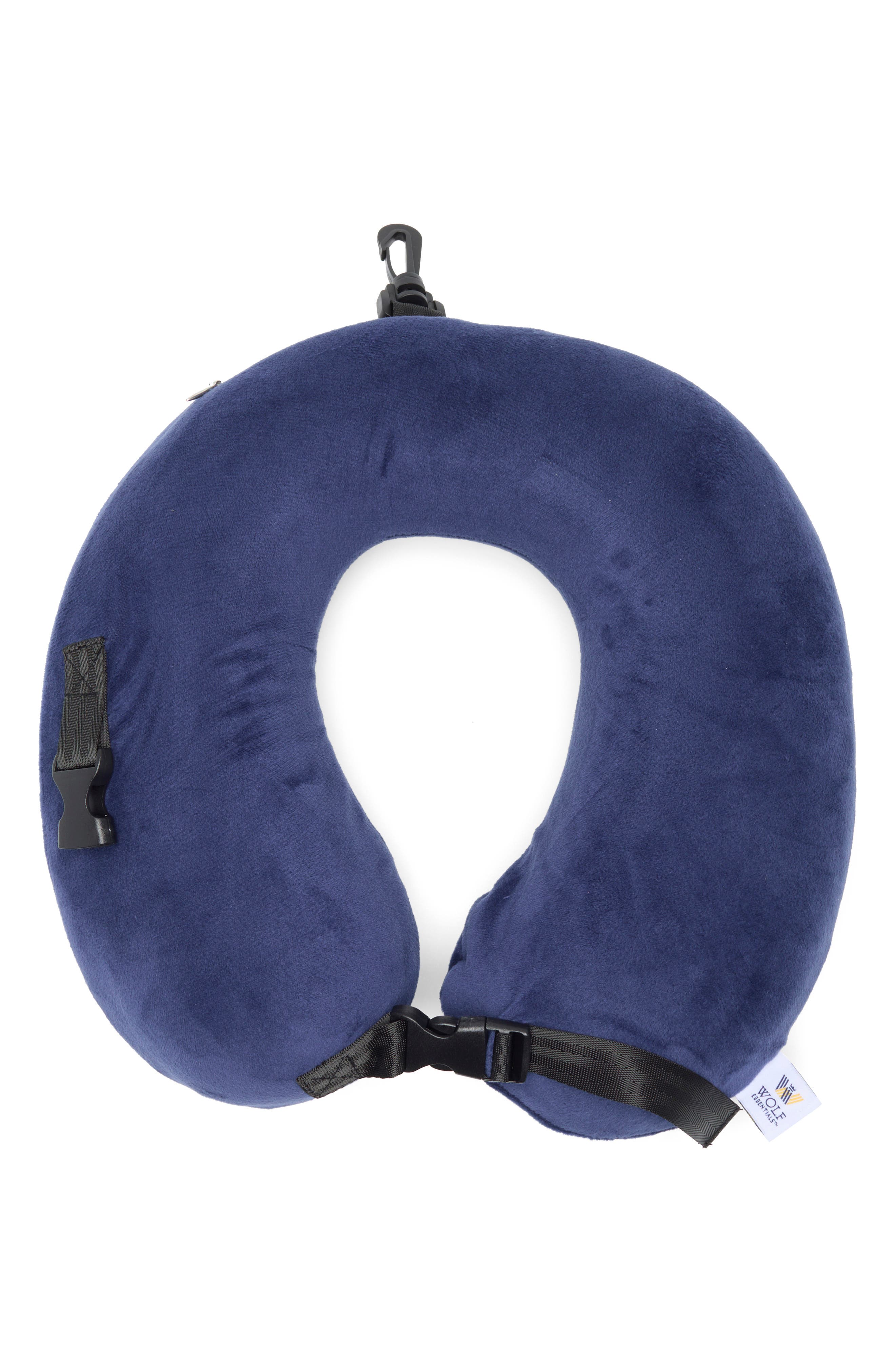 Wolf Essentials Memory Foam FlexFit Neck Pillow, Main, color, 