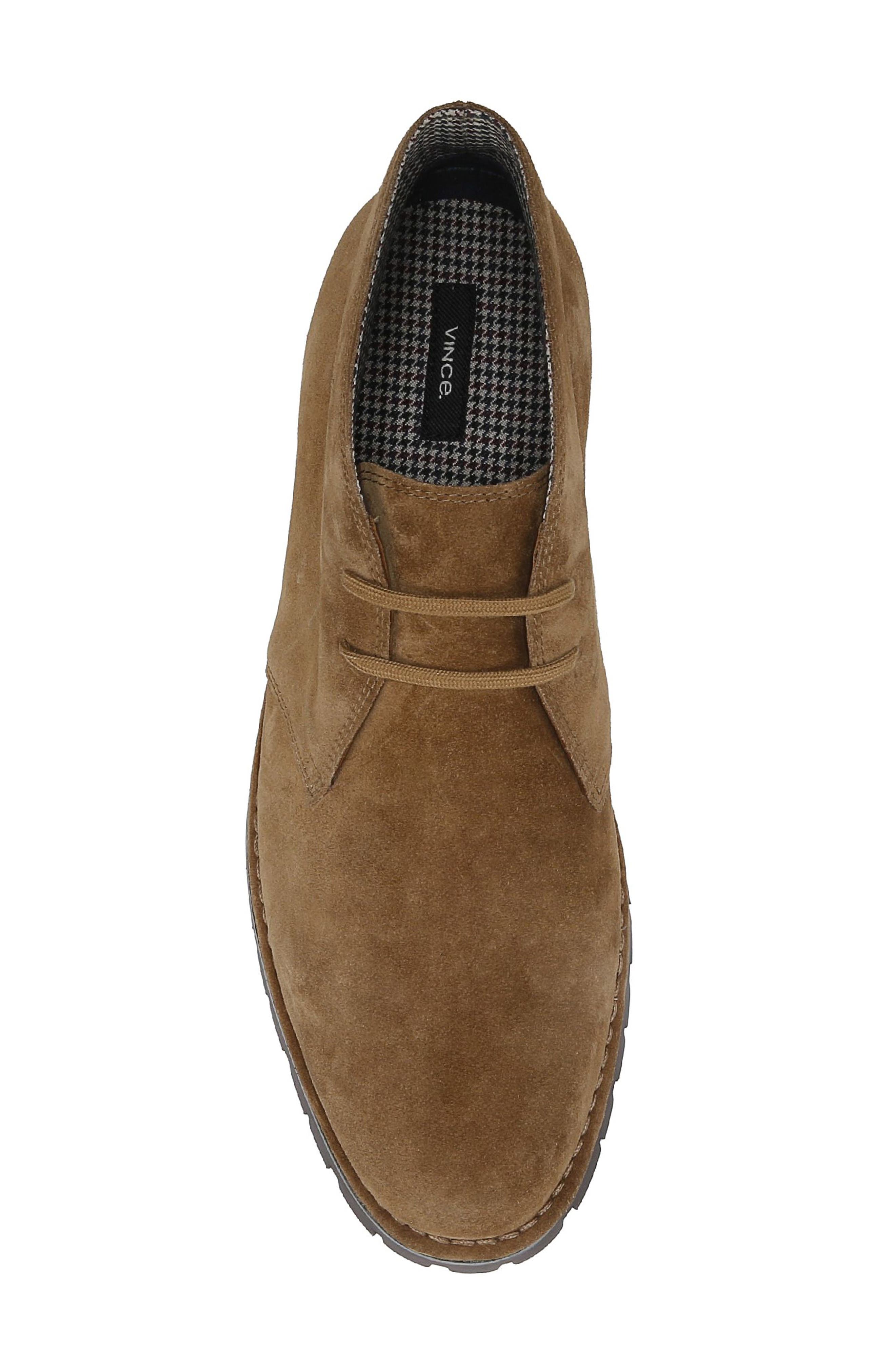 Vince Jerome Suede Lugged Chukka Boot, Alternate, color, Birchwood