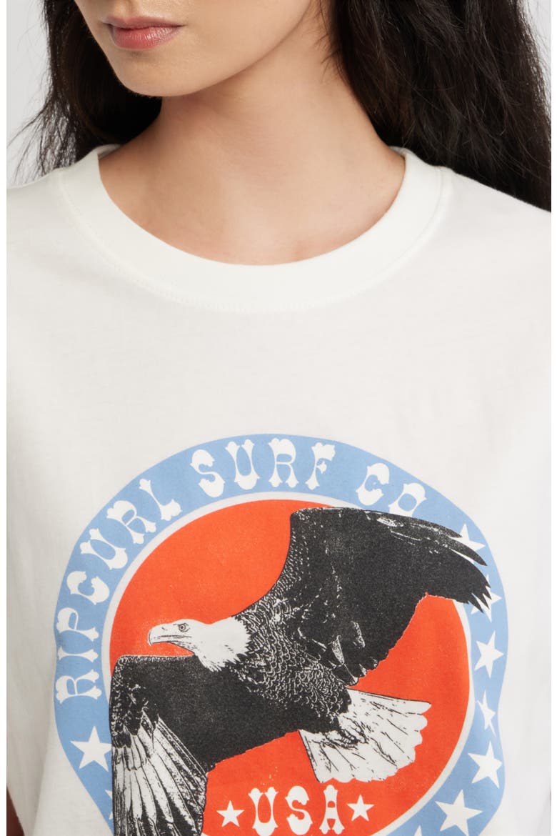 Cotton Graphic T-Shirt, Alternate, color, BONE