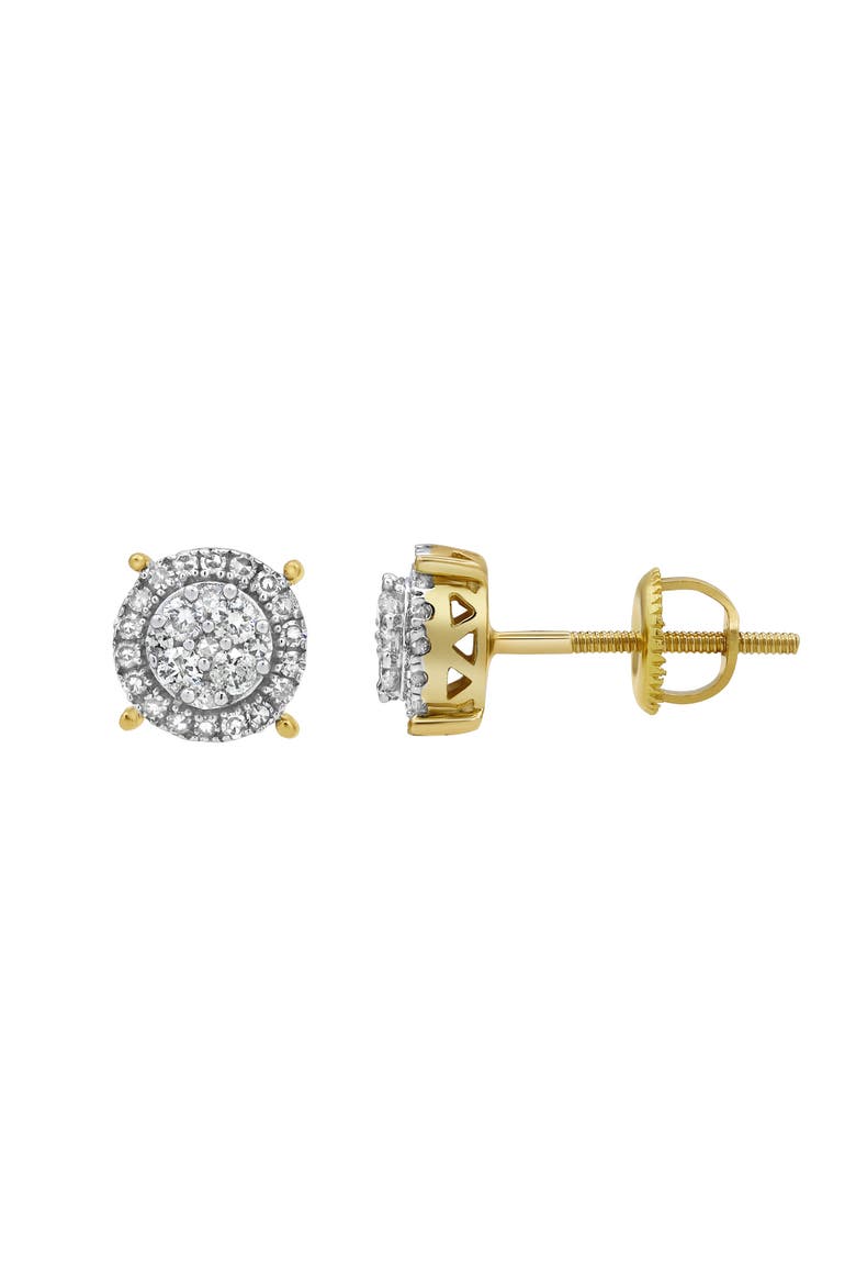 Dreamcatcher Deluxe 14K Yellow Gold Diamond Stud Earrings - 0.33ct., Alternate, color, 14K Yellow Gold