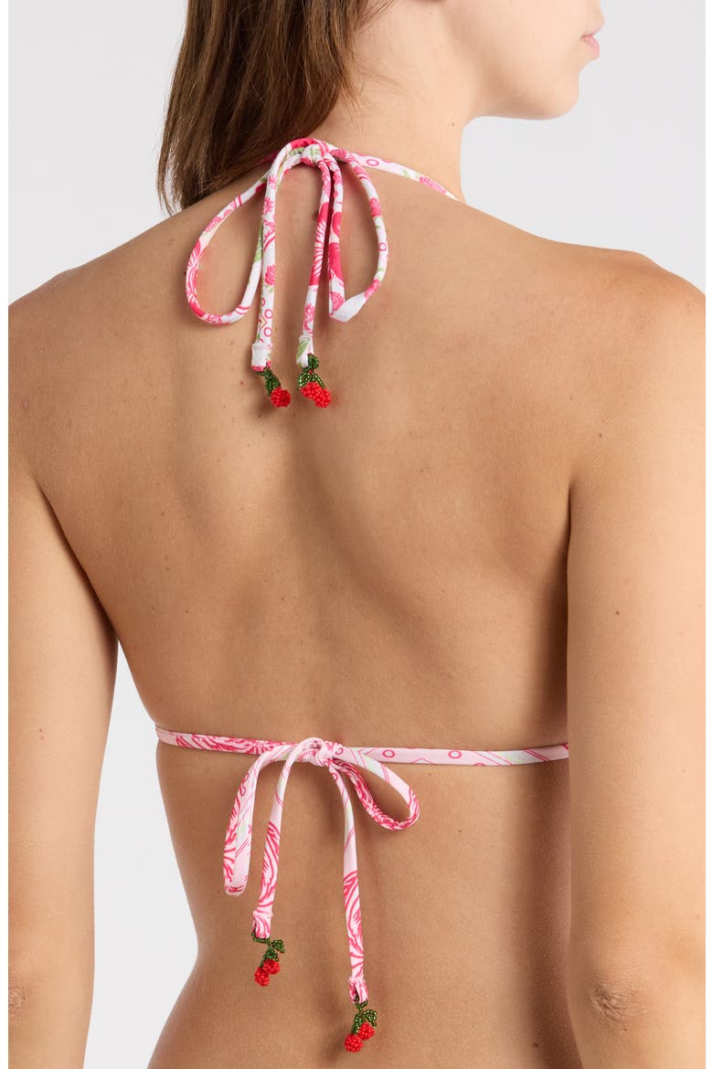 Balmy Reversible Bikini Top, Alternate, color, LT/ PASTEL PINK