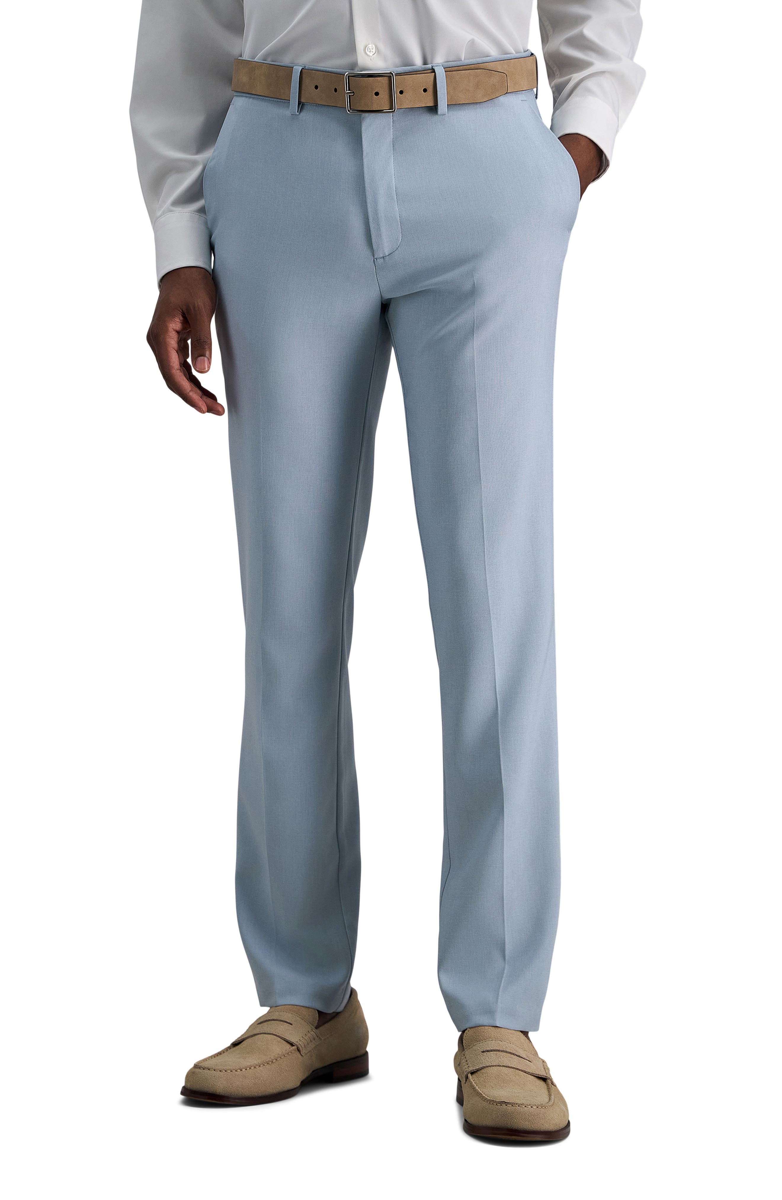 Flat Front Slim Fit Pants - image 5