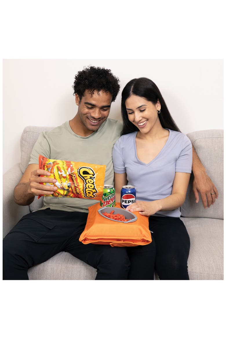 Flamin' Hot Cheetos 2-in-1 Snack Pillow, Alternate, color, ORANGE