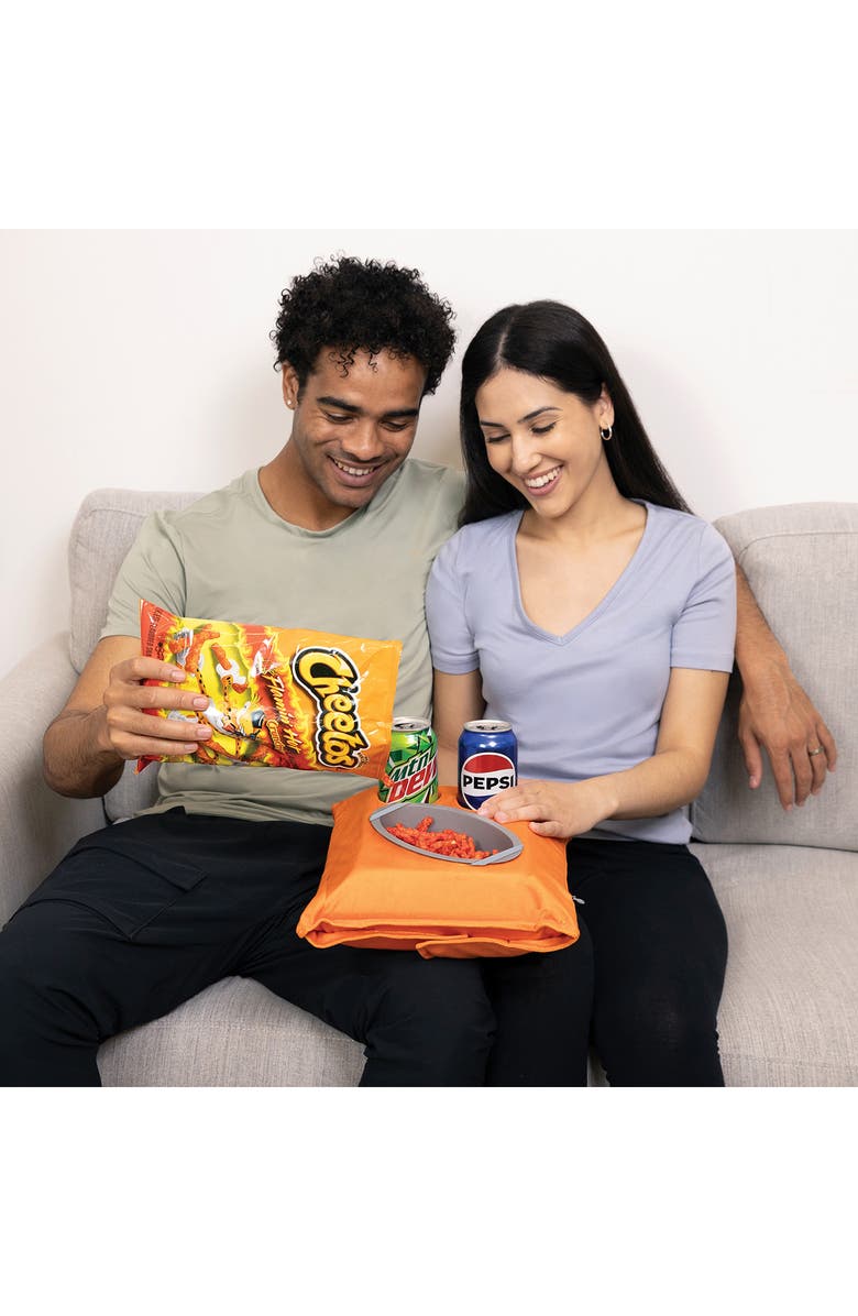 SNUGGIE Flamin' Hot Cheetos 2-in-1 Snack Pillow, Alternate, color, Orange