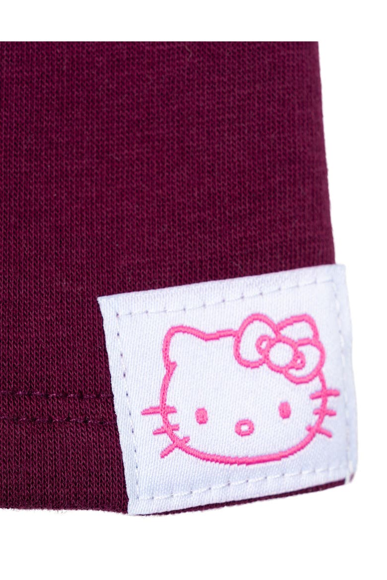 Fleece Sweatshirt and Leggings Set, Alternate, color, Hello Kitty Pink Plum